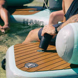 Bote Inflatable Dock Hangout 240 Degree Size Floating Raft
