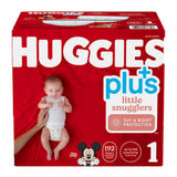 Huggies Little Snugglers Plus Baby Diapers Sizes 1 - 2