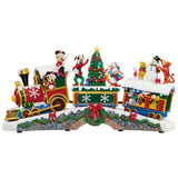 Animated Disney Holiday Train with Lights and 8 Classic Holiday Songs