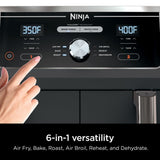 Ninja Foodi 10-qt XL 2-Basket Air Fryer, 6-In-1 Dual Zone and IQ Boost