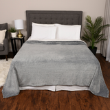 Kirkland Signature Plush Blanket, King or Queen Size Made from Fine Yarns