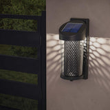 GTX Solar Post Accent Lights, 4-pack 10 Lumen Wall Light with Rechargeable Battery