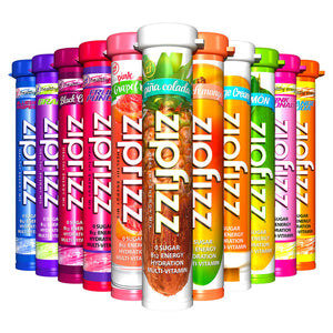 Zipfizz Multi Vitamin Energy Hydration Drink Mix ~ 30 Tubes ~ Choose your flavor