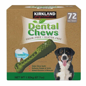 Kirkland Signature Dog Dental Chews, 72-count Dog Chew Treats