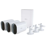 Arlo Pro 4 XL Spotlight Camera, 3 Wire-Free Camera Security Bundle