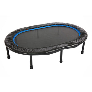 Stamina Oval Fitness Rebounder Trampoline for Workouts, 31.75"L x 19"W x 4.75"H