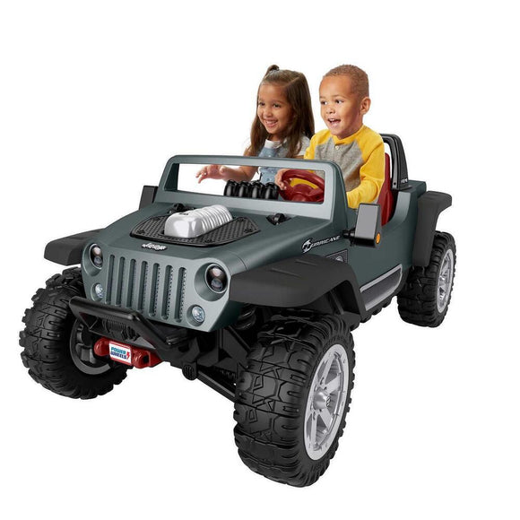 Fisher-Price Power Wheels Jeep, Hurricane Extreme 2-Seater Car