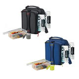 Titan Arctic Zone Fridge Cold, Crush Resistant Lunch Pack with 2 Ice Walls,2-pack