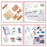 Every-Ready Portable 211 Piece First Aid Kit For Car Home Work Survival