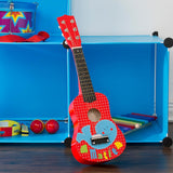 Miniature Acoustic Guitar with Six Tunable Strings by Toy Time