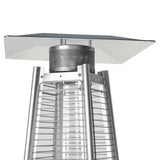 Fire Sense Pyramid Flame Patio Heater, 40,000 BTU Pyramid Flame Outdoor Heater 