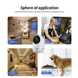 Smart PTZ IP Cameras 1920*1080P 2MP Wifi Indoor Wireless Security Camera