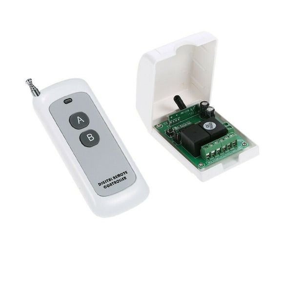 Smart Home 433MHz RF DC 12V 2CH Learning Code Wireless Remote-Control –  Homesmartcamera