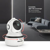 OWSOO 1080P FHD WiFi IP Camera Wireless WiFi Panoramic Viewing Camera with Motion Detection