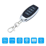 433 Mhz Wireless Remote Control Copy Code 4 Button Touch Switch