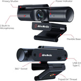 AVerMedia PW513 Live Streamer CAM 513 Ultra HD 4K Streaming Webcam