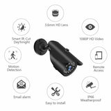 1080P HD 2.0MP Bullet IP Waterproof Camera with Metal Housing Built-in 24pcs IR-CUT LED Lights
