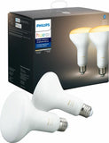 Philips Hue White Ambiance BR30 LED Smart Bulbs, 4-pack
