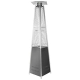 Fire Sense Pyramid Flame Patio Heater, 40,000 BTU Pyramid Flame Outdoor Heater 