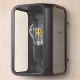 Feit Electric LED Outdoor Lantern, Cast Aluminum Construction Coach Lantern