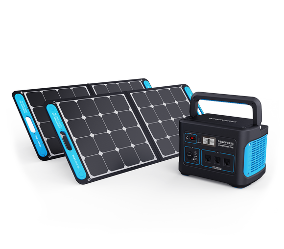 Geneverse HomePower ONE Solar Generator Kit