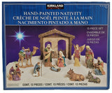 Kirkland Signature Nativity Set, 13-Piece Set Tall 1.2" to 18.7"