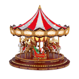 Grand Holiday Carousel with 240 LED Lights