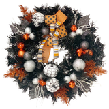 24" Halloween Wreath, Shatter-Resistant Artificial Wreath