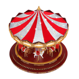 Grand Holiday Carousel with 240 LED Lights