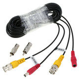 32ft 10m BNC Video Power Siamese Cable for Surveillance Camera DVR Kit