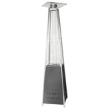 Fire Sense Pyramid Flame Patio Heater, 40,000 BTU Pyramid Flame Outdoor Heater 