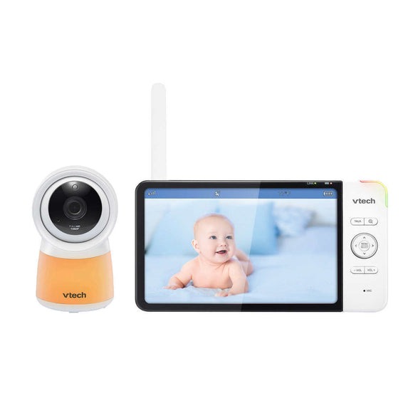 VTech Smart Video Baby Monitor, Night Vision Camera 7-Inch HD Color LCD Screen