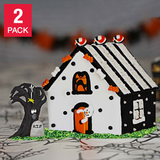 Bakery Bling Halloween Spooky Hollow House Kit, 2-pack