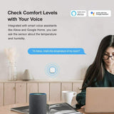SONOFF SNZB-02 Temperature and Humidity Sensor Indoor for Alexa Google
