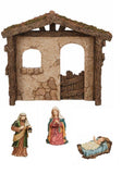 Kirkland Signature Nativity Set, 13-Piece Set Tall 1.2" to 18.7"