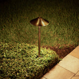 VOLT Landscape Lighting Kit, 6-piece Solid Brass Path and Area Lights