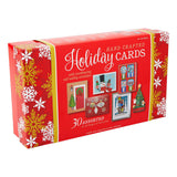 Hand-Crafted Holiday Greeting Cards, 30-Count