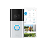 Ring Video Doorbell 3 Plus With Indoor Security Cam