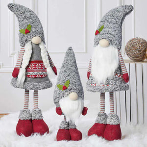 Wobbling Gnomes Christmas Decorations Holiday Gnome, Set of 3 Wobbling Gnomes