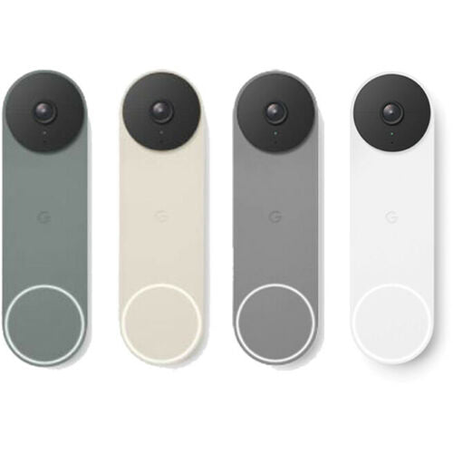 Google Nest Security Smart Video Doorbell (Battery), Choose Color